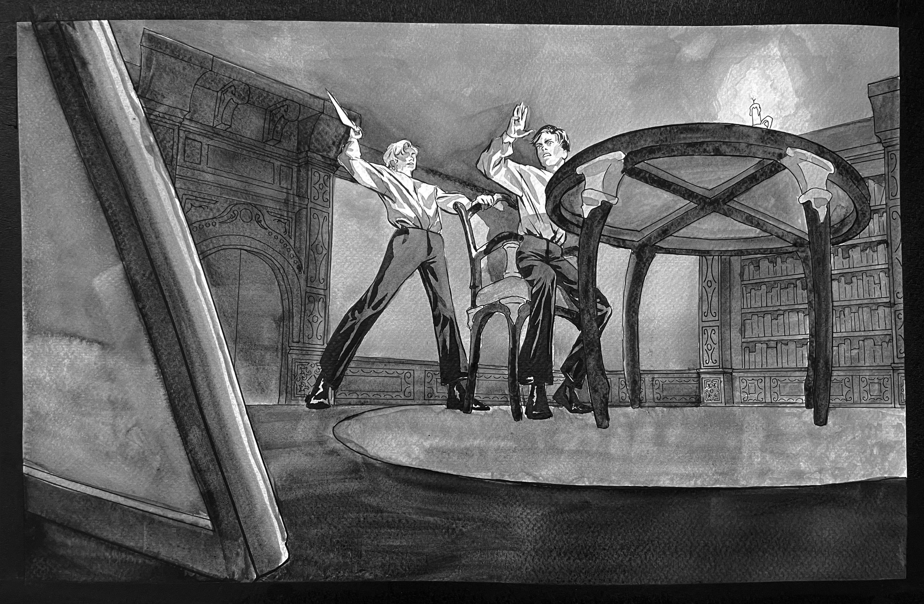 Dorian Gray BW